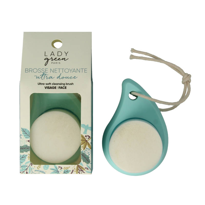Lady Green Ultra soft cleansing brush for face - Afbeelding 2