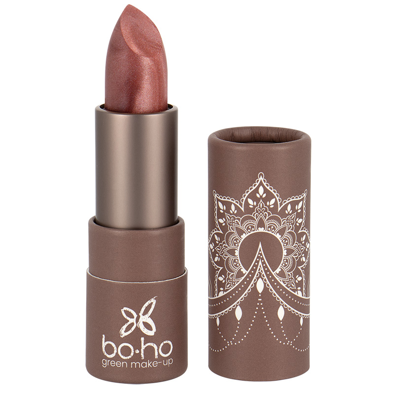 Boho green makeup Lipstick rose anglais 404