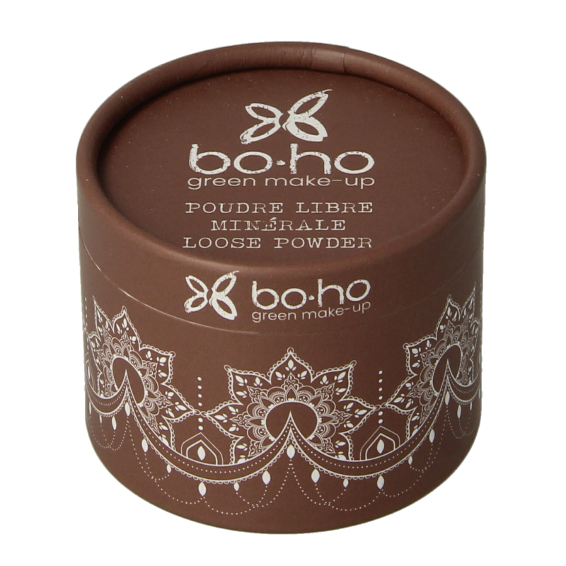 Boho green makeup Mineral loose powder beige clair 01