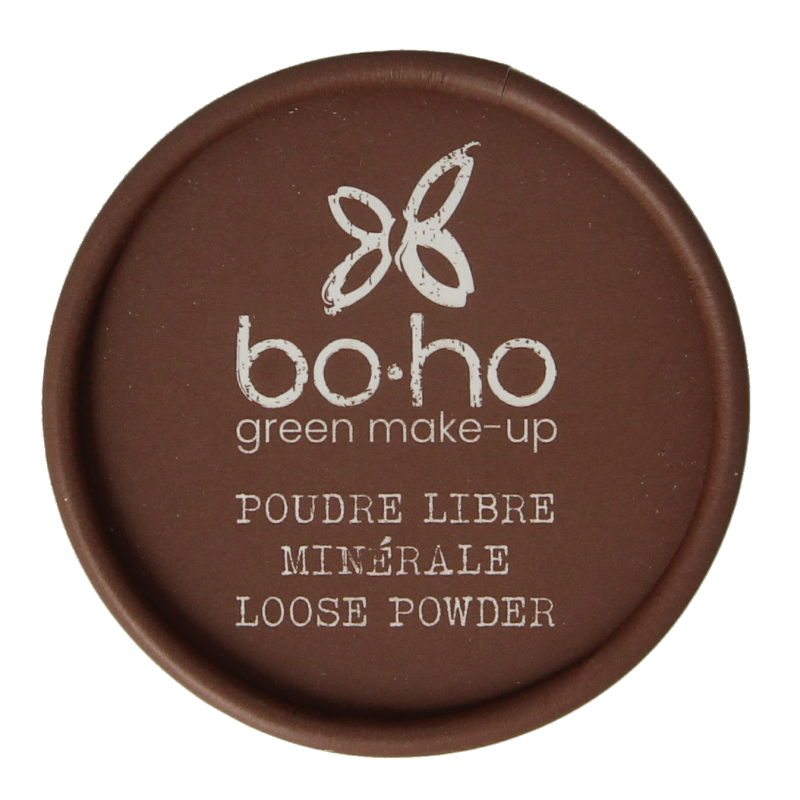 Boho green makeup Mineral loose powder beige clair 01 - Afbeelding 3