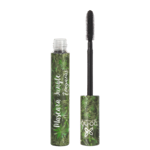 Boho green makeup Mascara jungle vegan