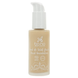 Boho green makeup Liquid foundation 02 ivory