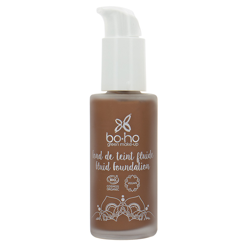 Boho green makeup Liquid foundation 10 cafe au lait