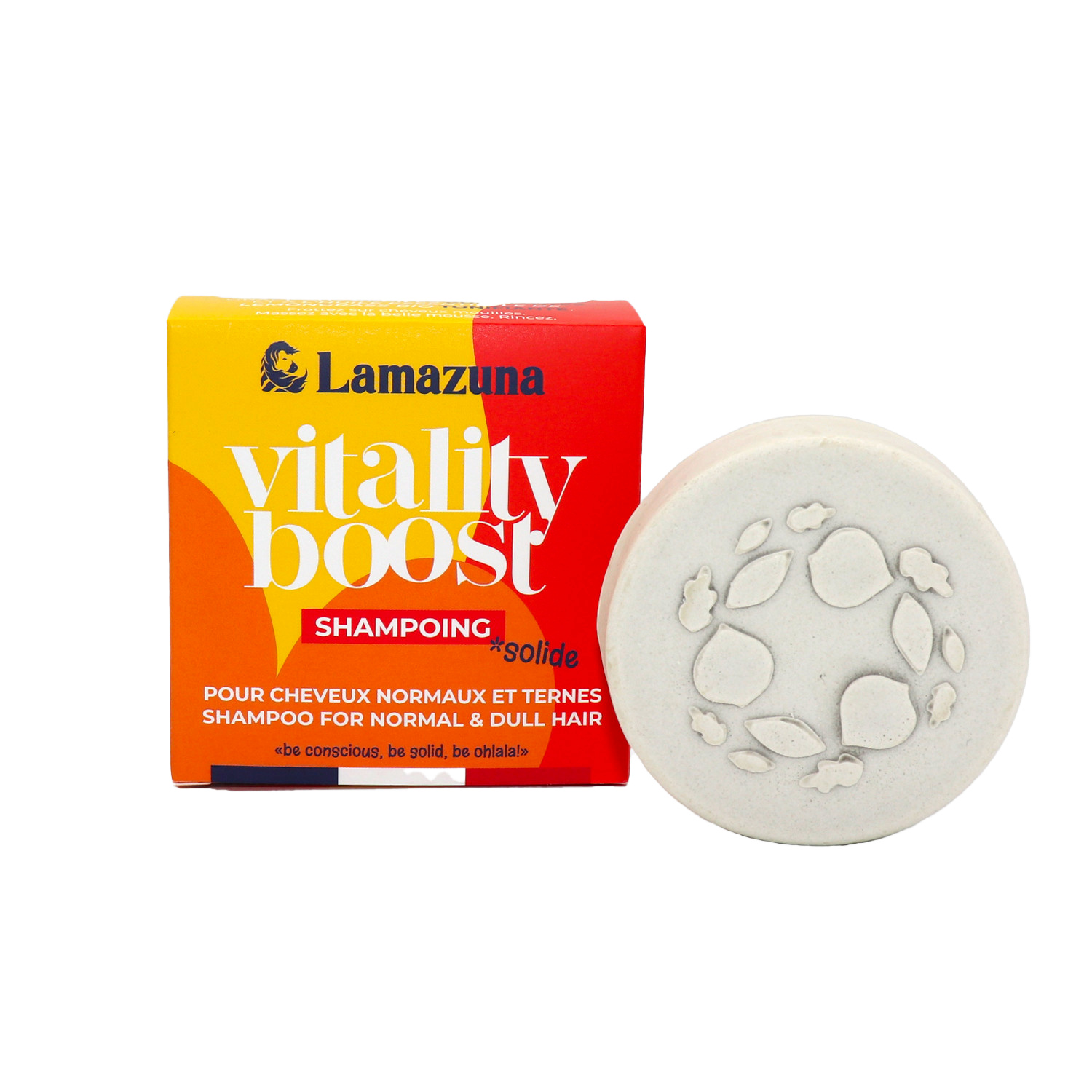 Lamazuna Shampoo bar normal hair - vitality boost