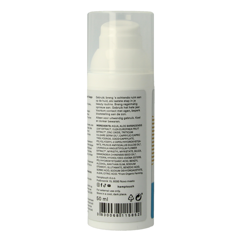 Hemptouch Mineral shield face sunscreen SPF30 - Afbeelding 2