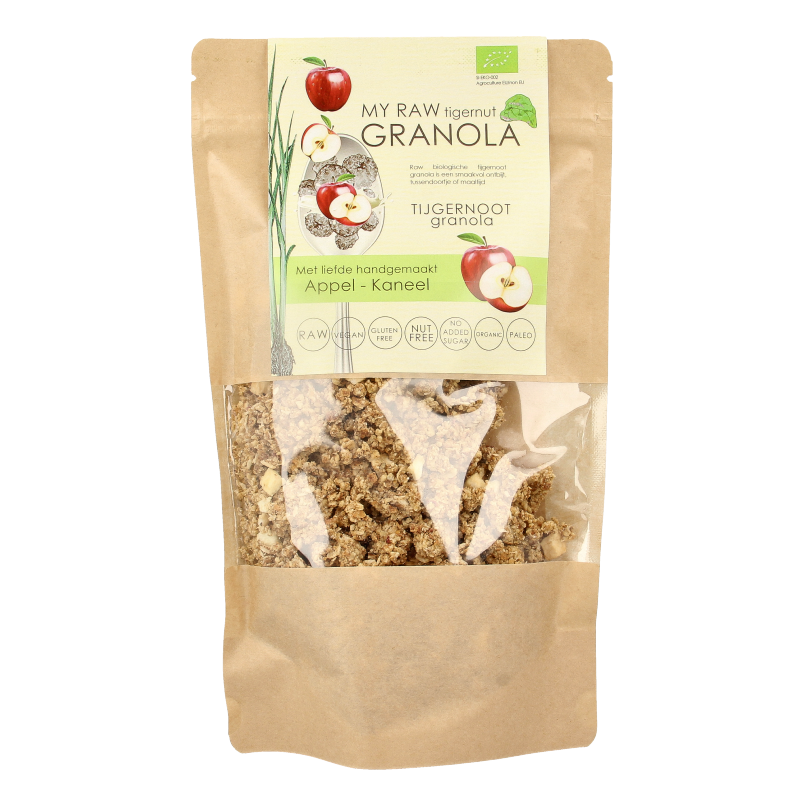 Vitiv Tijgernoot granola appel kaneel bio