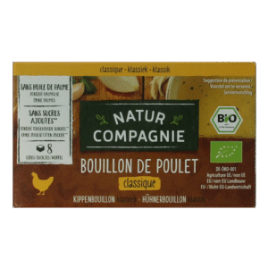 Natur Compagnie Kippenbouillon 8 blokjes bio