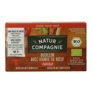 Natur Compagnie Rundvleesbouillon blokjes bio