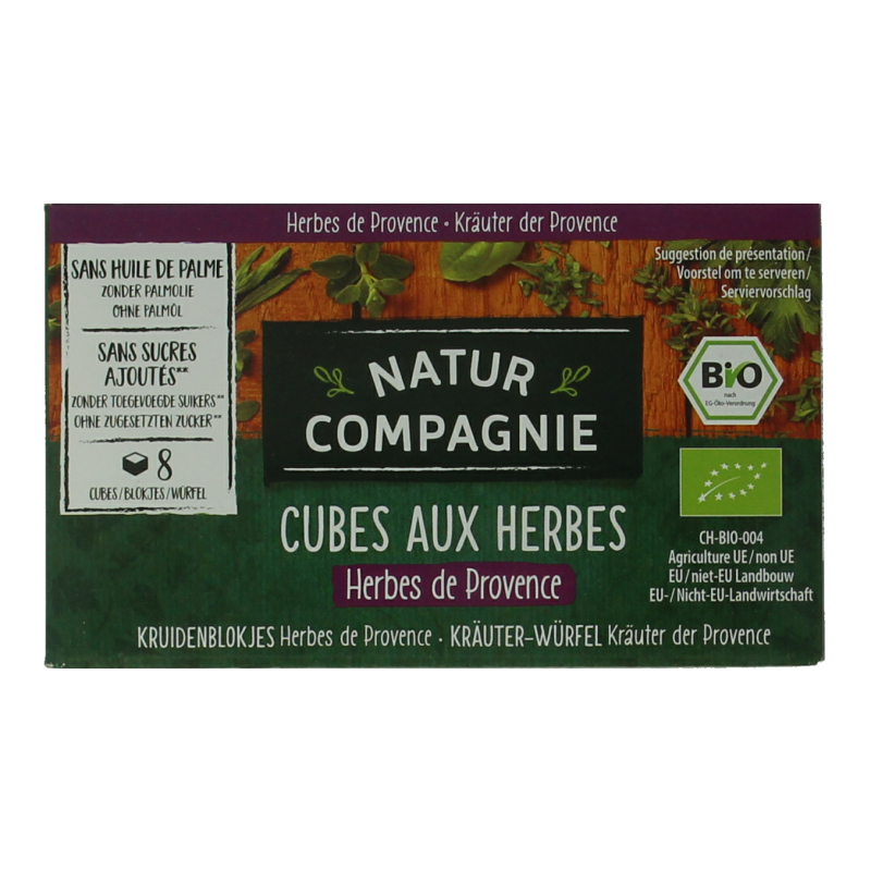 Natur Compagnie Herb de provence blokjes bio