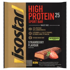 Isostar High protein 25 sport bars strawberry 3 pack