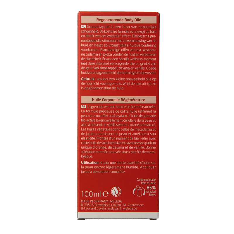 Weleda Granaatappel regenererende body olie - Afbeelding 3