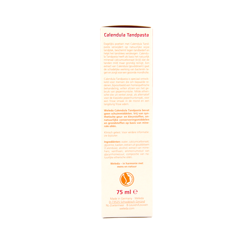 Weleda Oral care calendula tandpasta muntvrij - Afbeelding 4