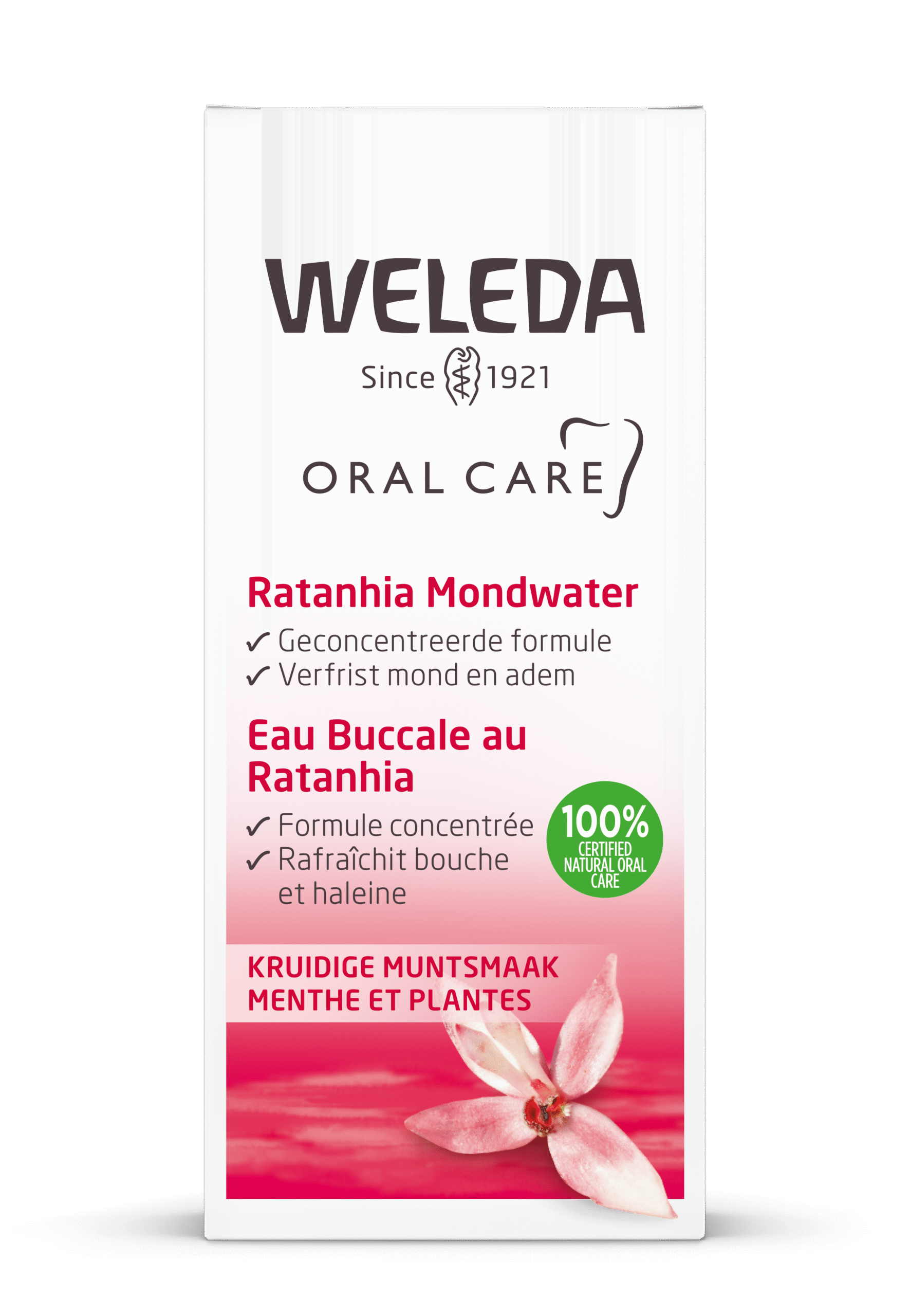 Weleda Oral care ratanhia mondwater