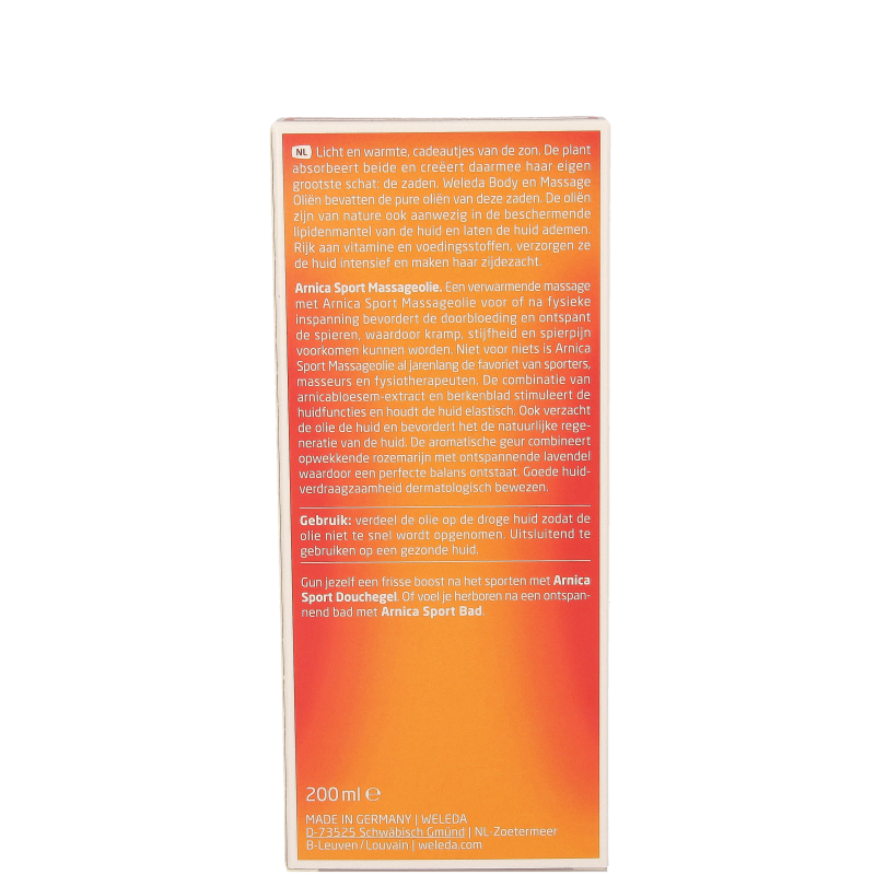 Weleda Arnica sport massageolie - Afbeelding 4