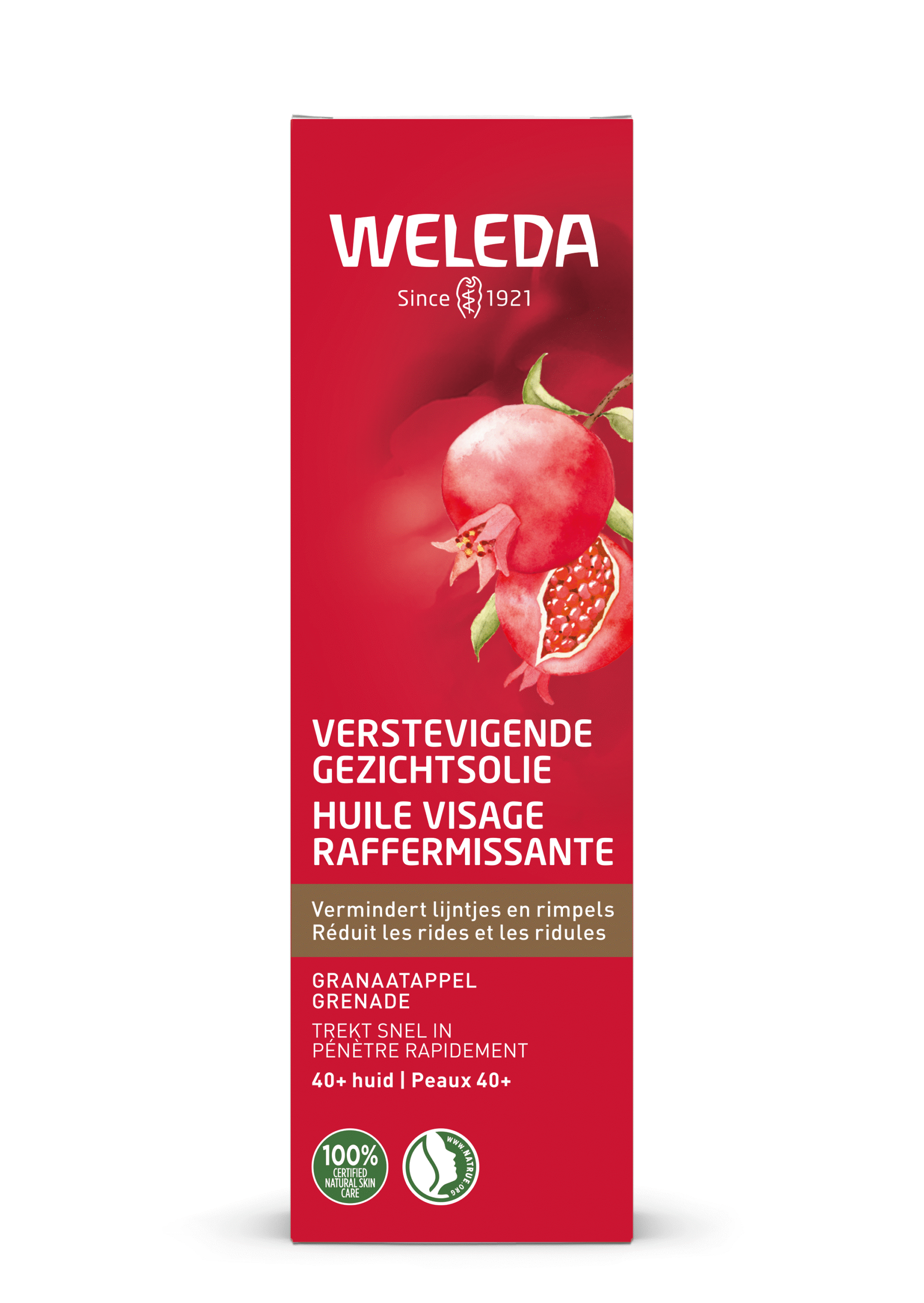 Weleda Granaatappel verstevigende gezichtsolie