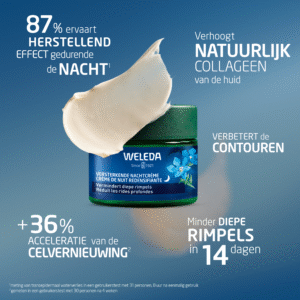 Weleda Blauwe gentiaan&edelweiss versterkende nachtcreme