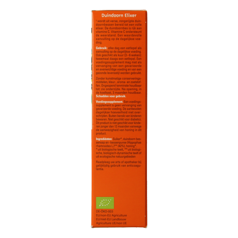 Weleda Duindoorn elixer bio - Afbeelding 4