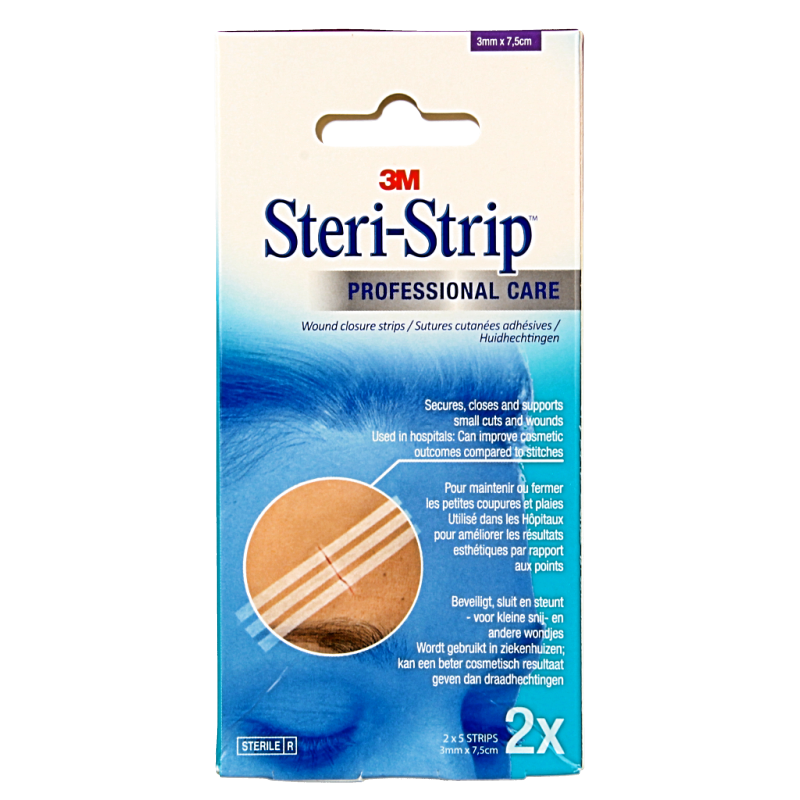 3M Steristrips 3mm x 75mm 2x5 strips