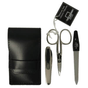 Malteser Zaketui 3-delig rundleder ns & zakmes