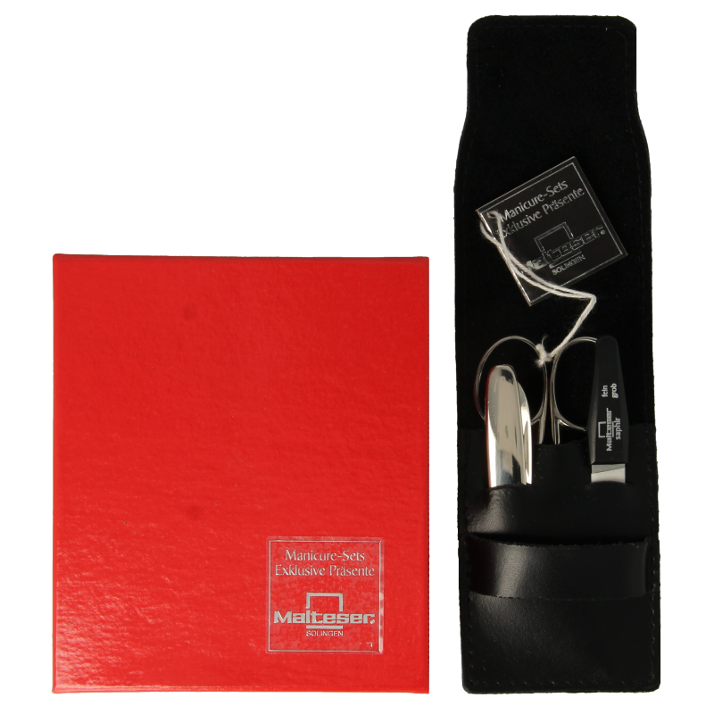 Malteser Zaketui 3-delig rundleder ns & zakmes - Afbeelding 2