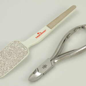 Malteser Pedicuretang 14cm en rasp 19.5cm nikkel