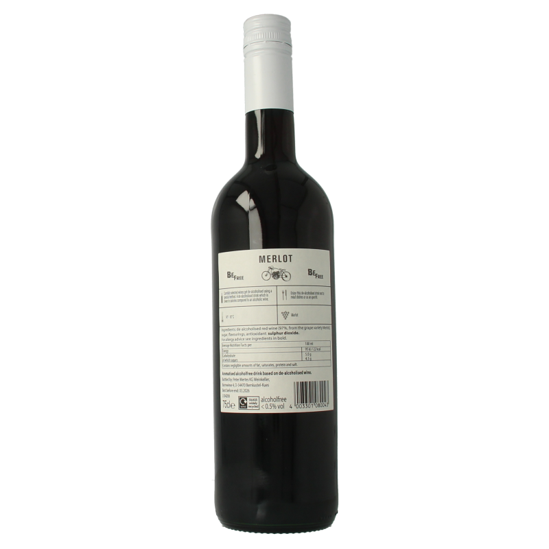 Be Free Merlot alcoholvrij - Afbeelding 2