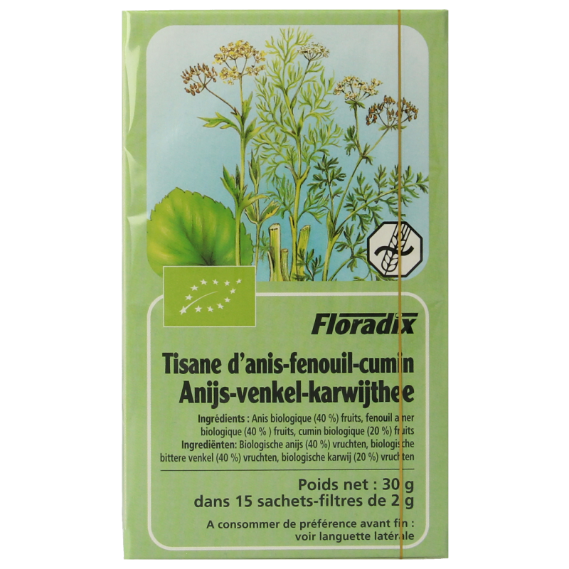 Salus Anijs venkel karwij thee bio