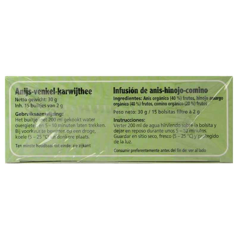Salus Anijs venkel karwij thee bio - Afbeelding 5