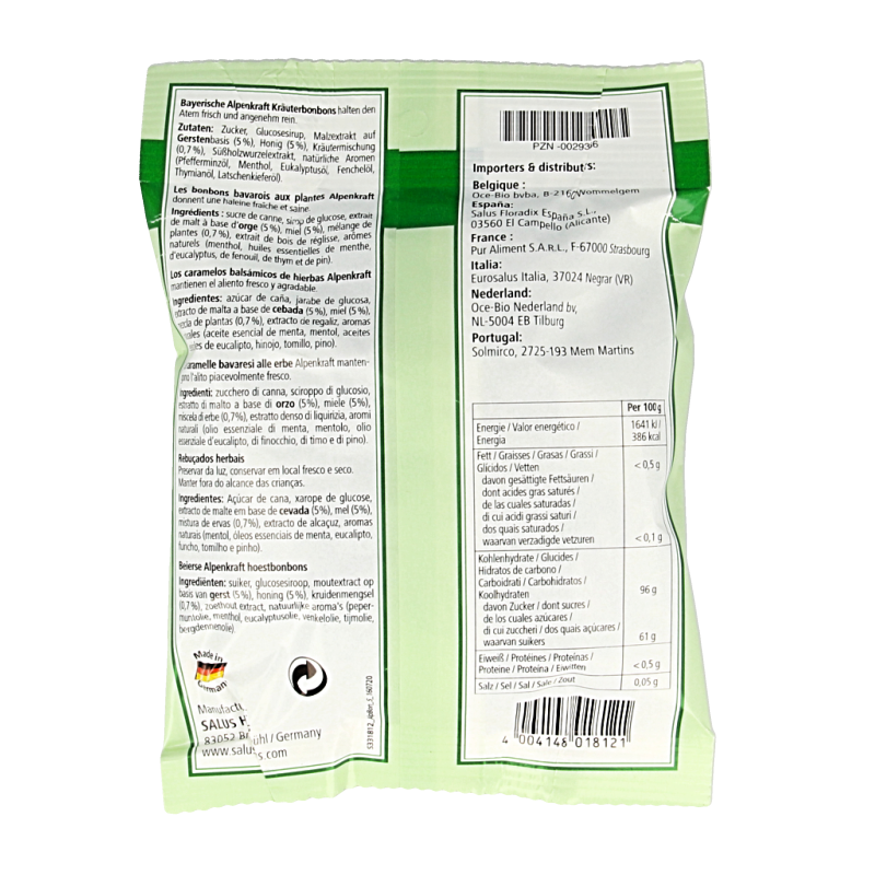 Salus Alpenkraft bonbons - Afbeelding 2