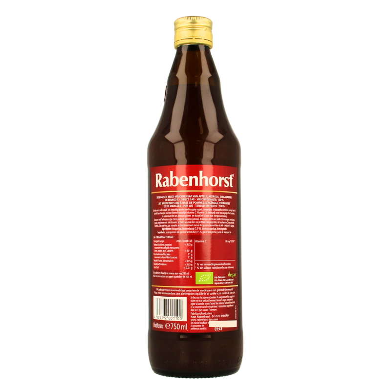 Rabenhorst Acerola multi fruit bio - Afbeelding 2