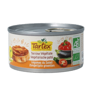 Tartex Pate zongerijpte groente bio