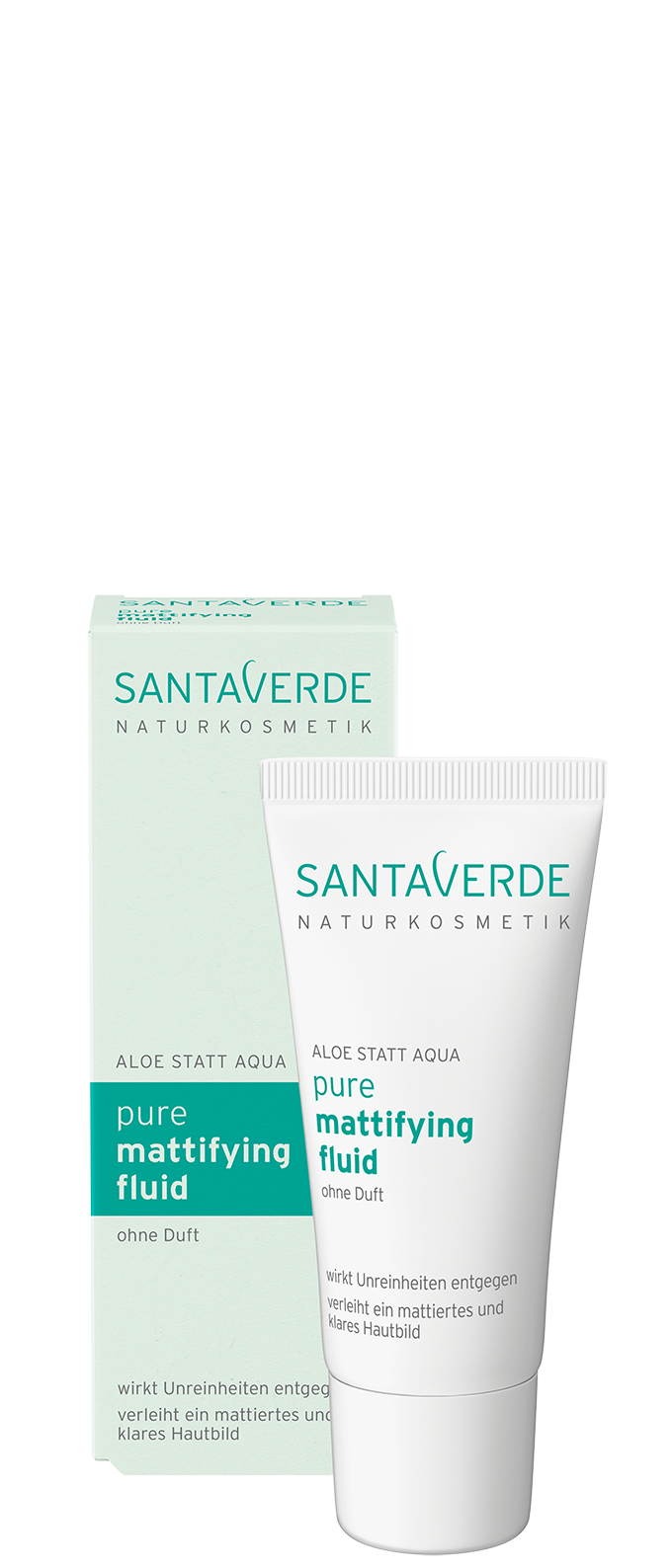 Santaverde Pure matterende creme zonder parfum