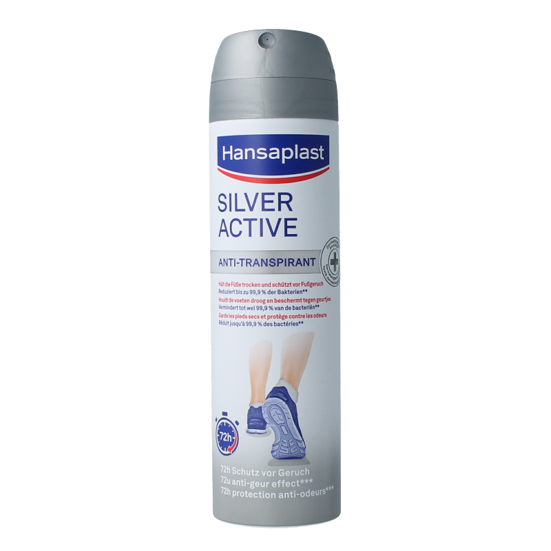 Hansaplast Silver active voet deodorant