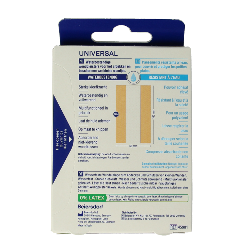 Hansaplast Universal 1m x 6cm - Afbeelding 2