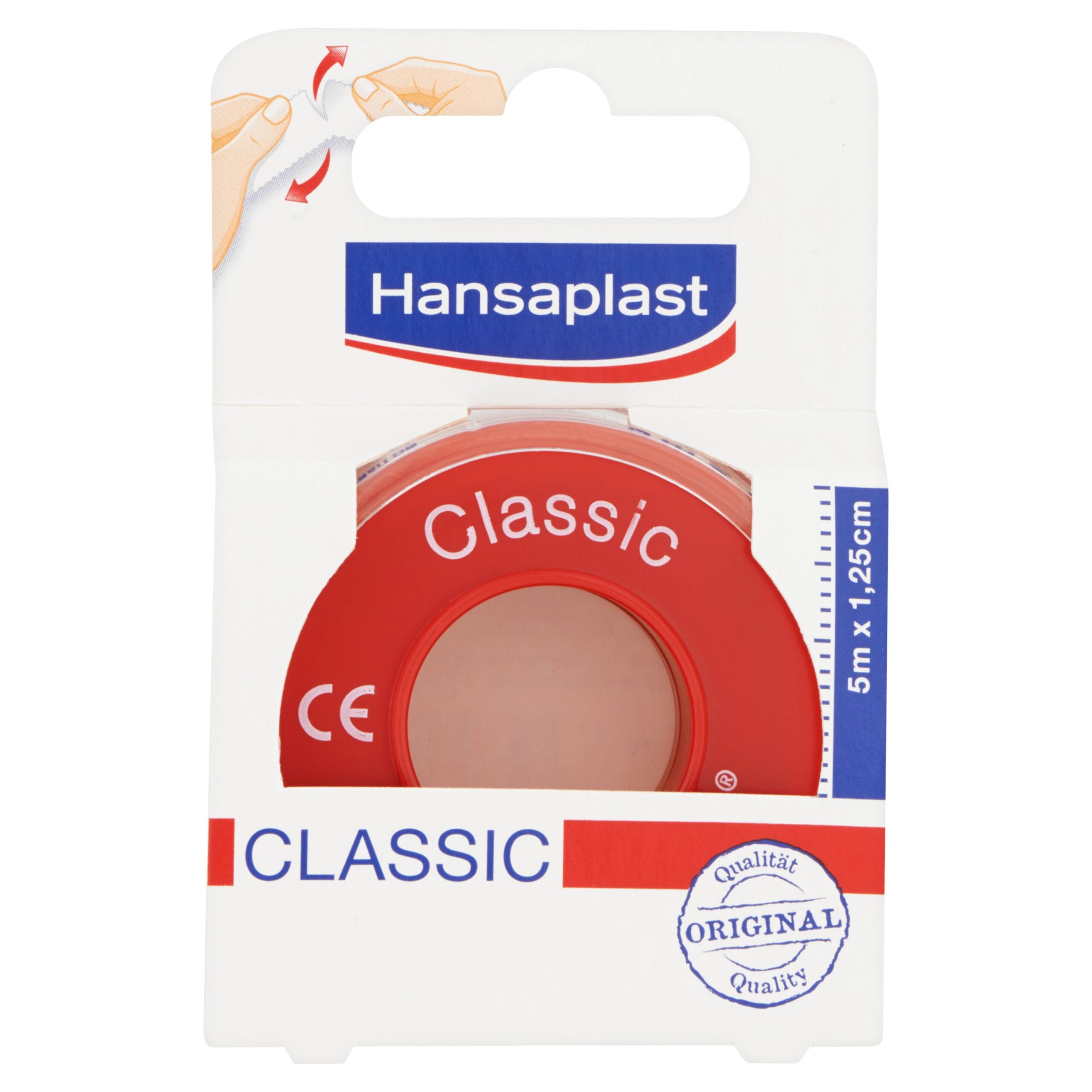 Hansaplast Hechtpleister classic 5m x 1.25cm