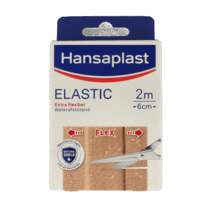 Hansaplast Elastic 2m x 6cm waterafstotend