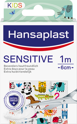 Hansaplast Sensitive kids 1m x 6cm