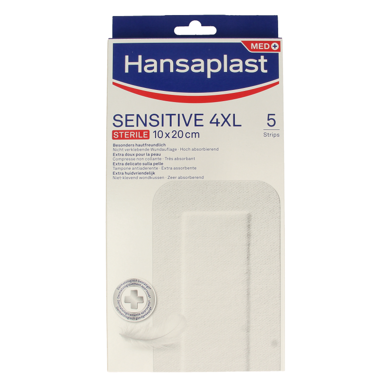Hansaplast Pleisters sensitive 4XL