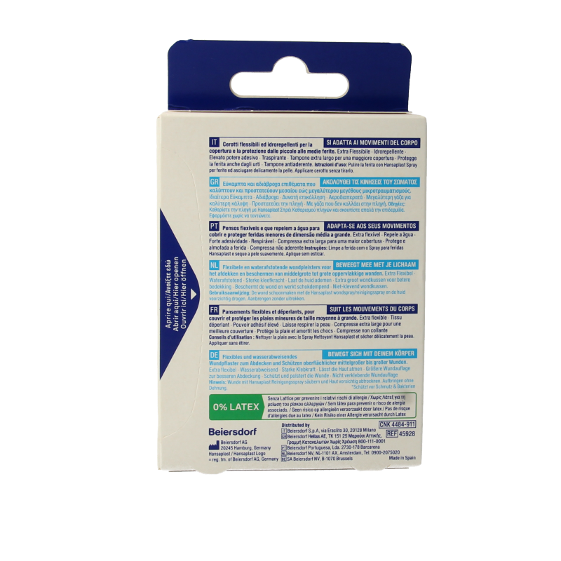 Hansaplast Flexible XL 5 x 7.2cm - Afbeelding 3