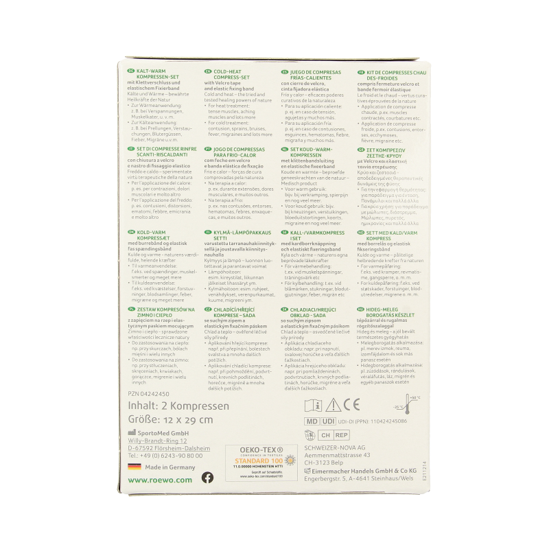 Rowo Hot coldpack 12 x 29cm - Afbeelding 3