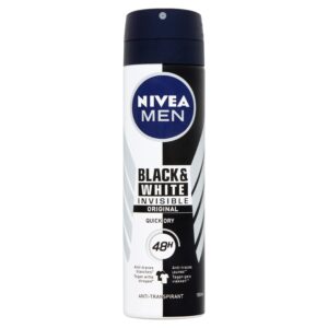 Nivea Men deodorant spray invisible black & white