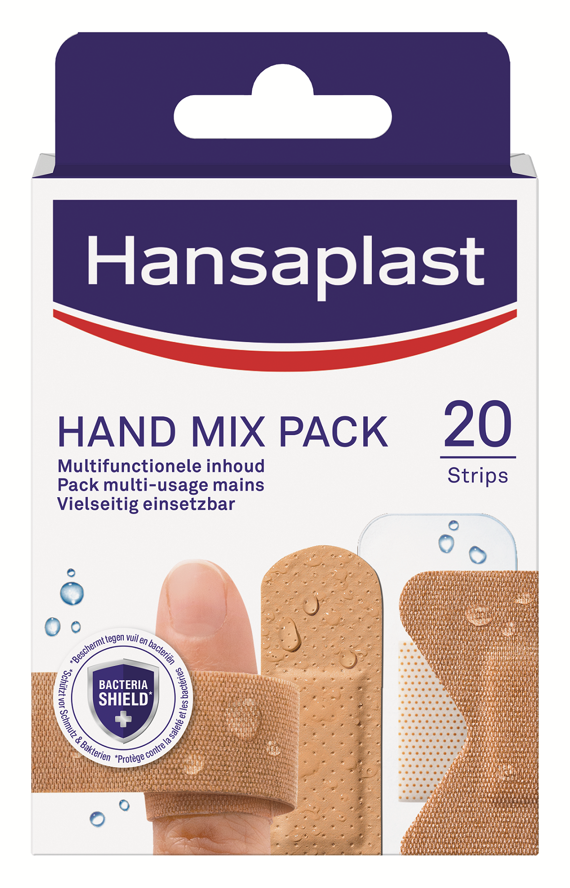 Hansaplast Hand mix pack pleisters