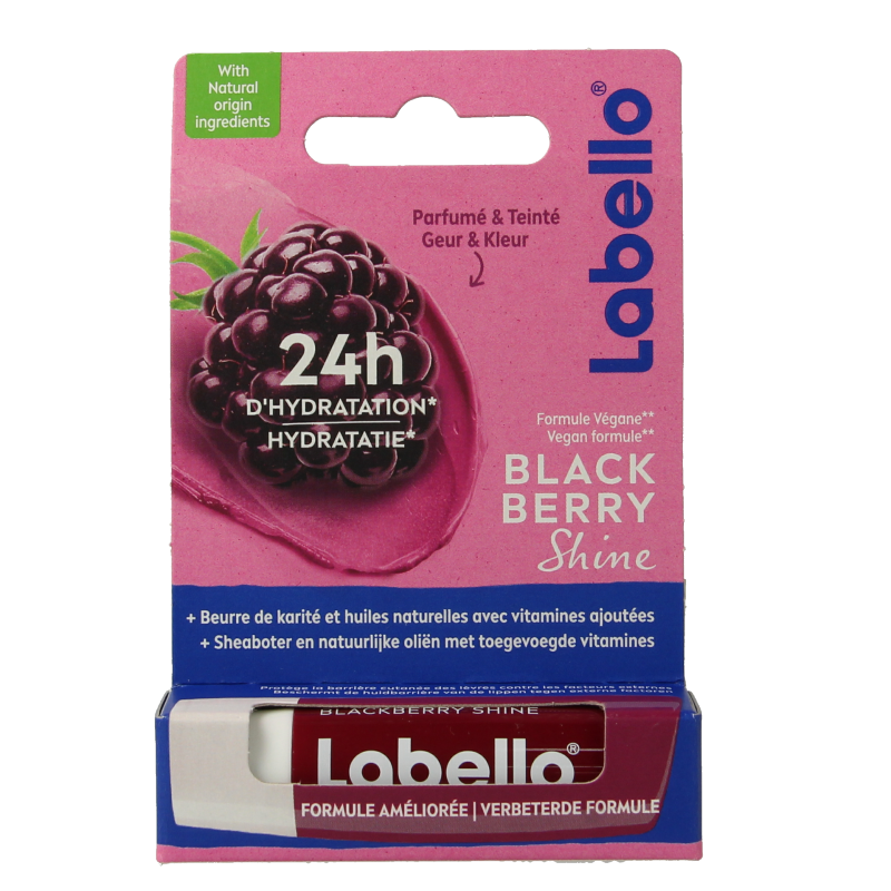 Labello Fruity shine blackberry