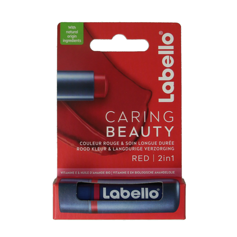 Labello Caring beauty red