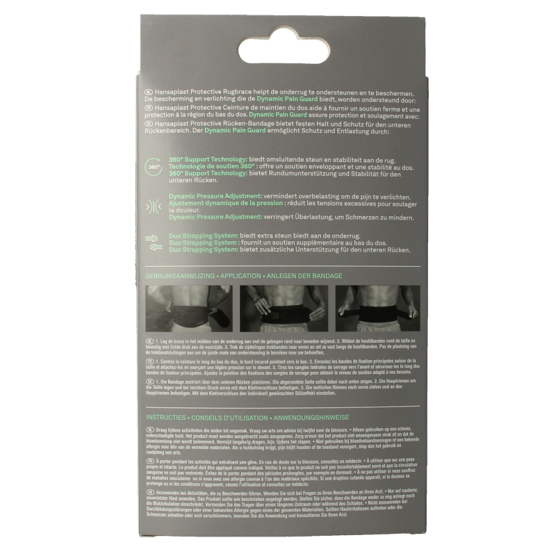 Hansaplast Rugbrace - Afbeelding 3