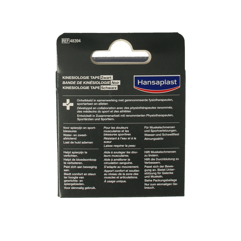Hansaplast Kinesio tape zwart - Afbeelding 4