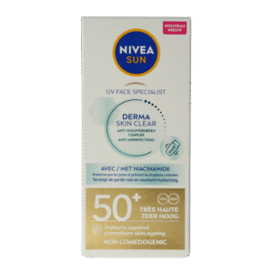 Nivea Sun face blemish control SPF50+