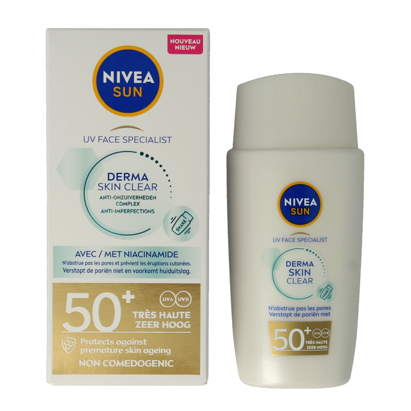 Nivea Sun face blemish control SPF50+ - Afbeelding 2