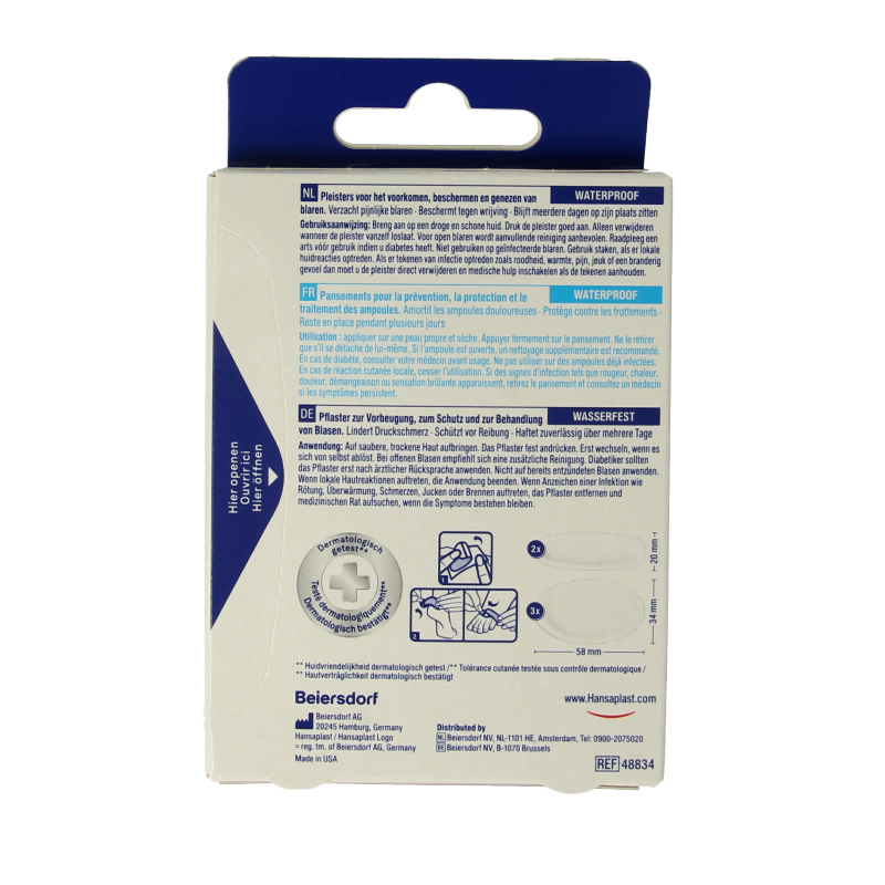 Hansaplast Blaarpleisters SOS mix pack - Afbeelding 2