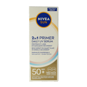 Nivea Sun uv primer serum face